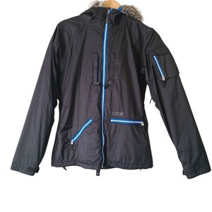 Burton Black Dryride Jacket Size Medium